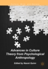 Image for Advances in culture theory from psychological anthropology