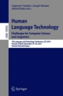 Image for Human Language Technology. Challenges for Computer Science and Linguistics