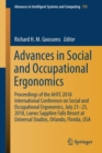 Image for Advances in Social and Occupational Ergonomics : Proceedings of the AHFE 2018 International Conference on Social and Occupational Ergonomics, July 21-25, 2018, Loews Sapphire Falls Resort at Universal
