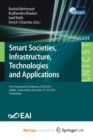 Image for Smart Societies, Infrastructure, Technologies and Applications