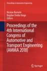 Image for Proceedings of the 4th International Congress of Automotive and Transport Engineering (AMMA 2018)