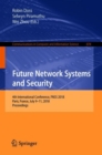 Image for Future Network Systems and Security
