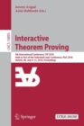 Image for Interactive Theorem Proving : 9th International Conference, ITP 2018, Held as Part of the Federated Logic Conference, FloC 2018, Oxford, UK, July 9-12, 2018, Proceedings