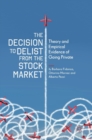 Image for The decision to delist from the stock market  : theory and empirical evidence of going private