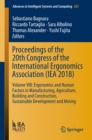 Image for Proceedings of the 20th Congress of the International Ergonomics Association (IEA 2018).: (Ergonomics and human factors in manufacturing, agriculture, building and construction, sustainable development and mining)