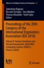 Image for Proceedings of the 20th Congress of the International Ergonomics Association (IEA 2018) : Volume V: Human Simulation and Virtual Environments, Work With Computing Systems (WWCS), Process Control