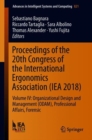 Image for Proceedings of the 20th Congress of the International Ergonomics Association (Iea 2018). : 821