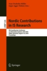 Image for Nordic Contributions in IS Research
