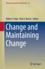 Image for Change and Maintaining Change : v. 65