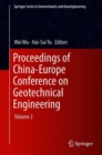 Image for Proceedings of China-europe Conference On Geotechnical Engineering.