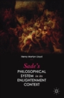 Image for Sade’s Philosophical System in its Enlightenment Context