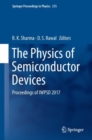 Image for The Physics of Semiconductor Devices: Proceedings of IWPSD 2017 : 215