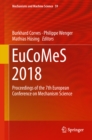 Image for EuCoMeS 2018: Proceedings of the 7th European Conference on Mechanism Science