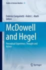 Image for McDowell and Hegel: Perceptual Experience, Thought and Action