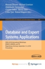 Image for Database and Expert Systems Applications : DEXA 2018 International Workshops, BDMICS, BIOKDD, and TIR, Regensburg, Germany, September 3-6, 2018, Proceedings