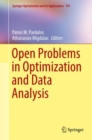 Image for Open Problems in Optimization and Data Analysis : 141