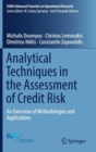 Image for Analytical Techniques in the Assessment of Credit Risk