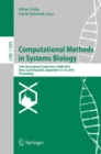 Image for Computational methods in systems biology: 16th International Conference, CMSB 2018, Brno, Czech Republic, September 12-14, 2018, Proceedings