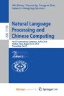 Image for Natural Language Processing and Chinese Computing