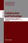 Image for Collaboration and Technology : 24th International Conference, CRIWG 2018, Costa de Caparica, Portugal, September 5-7, 2018, Proceedings