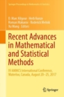 Image for Recent advances in mathematical and statistical methods: IV AMMCS International Conference, Waterloo, Canada, August 20-25, 2017