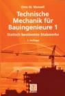 Image for Technische Mechanik fur Bauingenieure 1: Statisch bestimmte Stabwerke