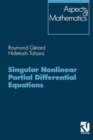 Image for Singular Nonlinear Partial Differential Equations