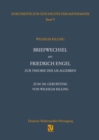 Image for Briefwechsel Mit Friedrich Engel Zur Theorie Der Lie-algebren: Zum 150. Geburtstag Von Wilhelm Killing : 9