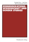 Image for Kommunikationswissenschaft Und Gender Studies