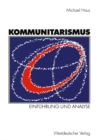 Image for Kommunitarismus: Einfuhrung und Analyse