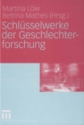 Image for Schlusselwerke der Geschlechterforschung