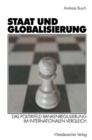 Image for Staat und Globalisierung: Das Politikfeld Bankenregulierung im internationalen Vergleich