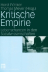 Image for Kritische Empirie: Lebenschancen in den Sozialwissenschaften. Festschrift fur Rainer Geiler
