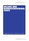 Image for Bilanz der Bundestagswahl 2002: Voraussetzungen - Ergebnisse - Folgen