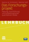 Image for Das Forschungsprojekt: Planung, Durchfuhrung und Auswertung einer quantitativen Studie
