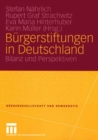 Image for Burgerstiftungen in Deutschland: Bilanz und Perspektiven