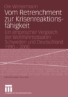 Image for Vom Retrenchment zur Krisenreaktionsfahigkeit: Ein empirischer Vergleich der Wohlfahrtsstaaten Schweden und Deutschland 1990-2000