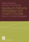 Image for Handbuch Politische Partizipation von Frauen in Europa: Band II: Die Beitrittsstaaten
