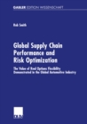 Image for Global Supply Chain Performance and Risk Optimization: The Value of Real Options Flexibility Demonstrated in the Global Automotive Industry