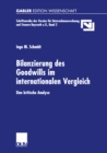 Image for Bilanzierung Des Goodwills Im Internationalen Vergleich: Eine Kritische Analyse