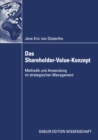Image for Das Shareholder-value-konzept: Methodik Und Anwendung Im Strategischen Management
