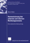 Image for Harmonisierung Des Internen Und Externen Rechnungswesens: Eine Empirische Untersuchung