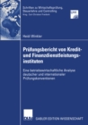 Image for Prufungsbericht Von Kredit- Und Finanzdienstleistungsinstituten: Eine Betriebswirtschaftliche Analyse Deutscher Und Internationaler Prufungskonventionen