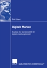 Image for Digitale Marken: Analyse Der Markenpolitik Fur Digitale Leistungsbundel