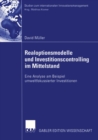 Image for Realoptionsmodelle Und Investitionscontrolling Im Mittelstand: Eine Analyse Am Beispiel Umweltfokussierter Investitionen