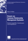 Image for Einsatz Von Customer Relationship Management-systemen: Bestimmungsgroen, Auspragungen Und Erfolgsfaktoren