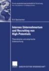 Image for Internes Unternehmertum Und Recruiting Von High-potentials: Theoretische Und Empirische Untersuchung