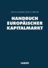 Image for Handbuch Europaischer Kapitalmarkt
