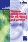 Image for Wissensmanagement fur Marketing und Vertrieb