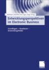 Image for Entwicklungsperspektiven Im Electronic Business: Grundlagen - Strukturen - Anwendungsfelder